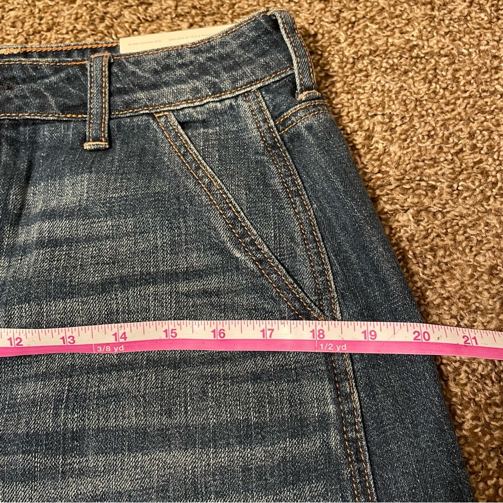 American Eagle  demin mini skirt size 10 - Picture 2 of 10